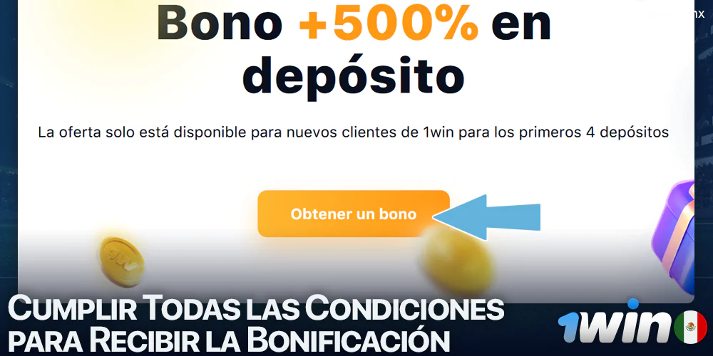 Condiciones de la bonificación 1win