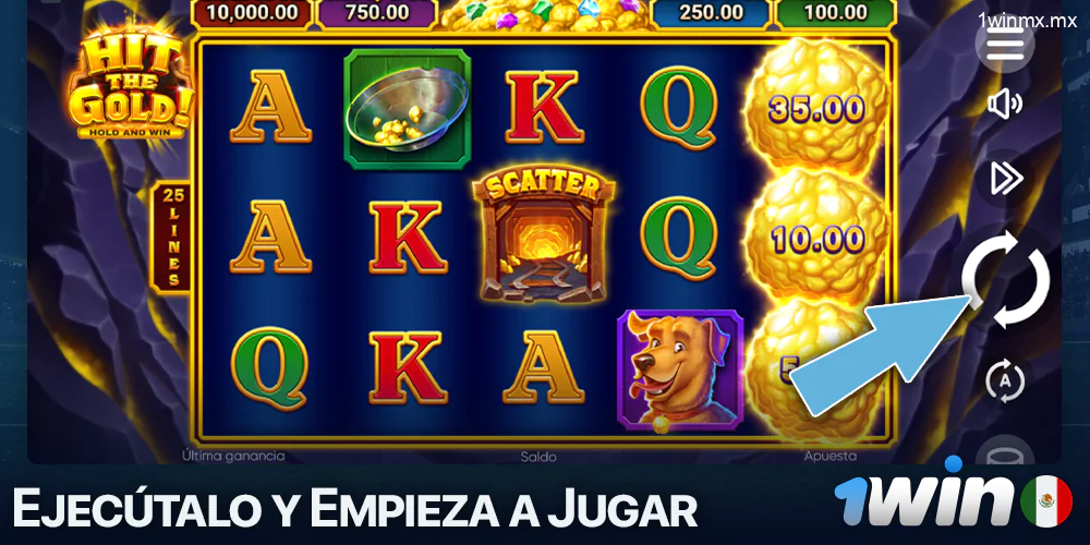 Empieza a jugar en 1win Casino