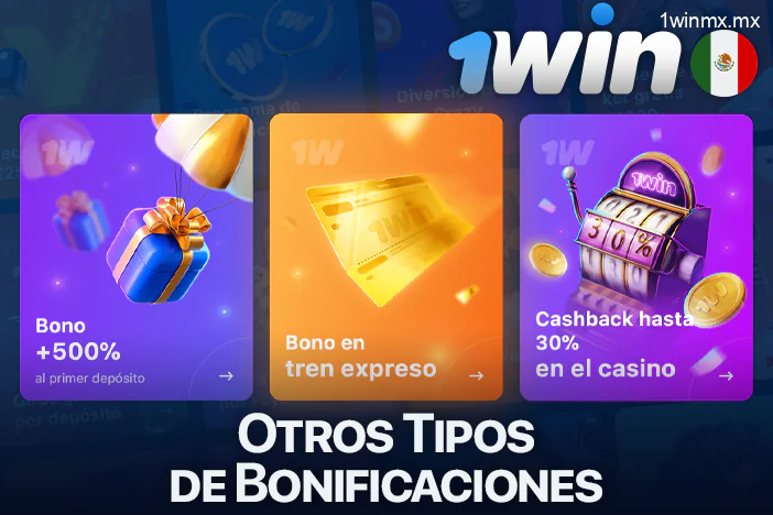 Otras bonificaciones 1win