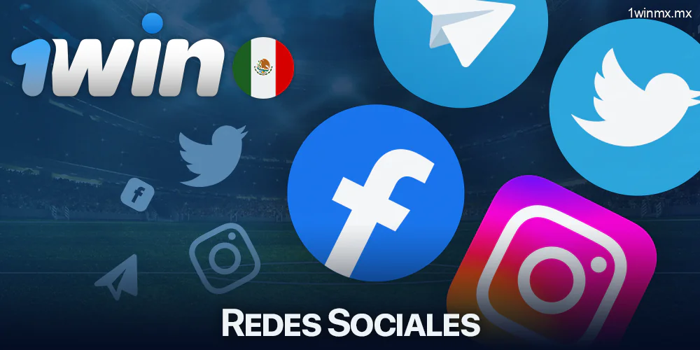 Las redes sociales de 1win para los mexicanos