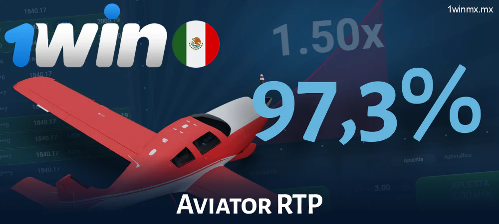 RTP de Aviator en 1win MX