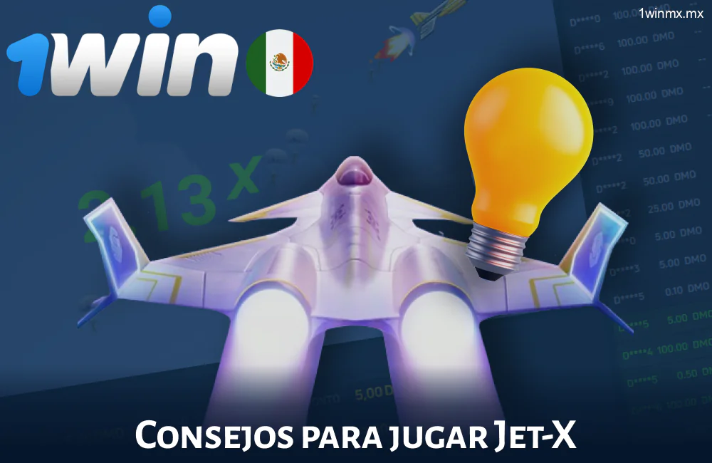 Trucos para jugar al 1win MX Jet-X