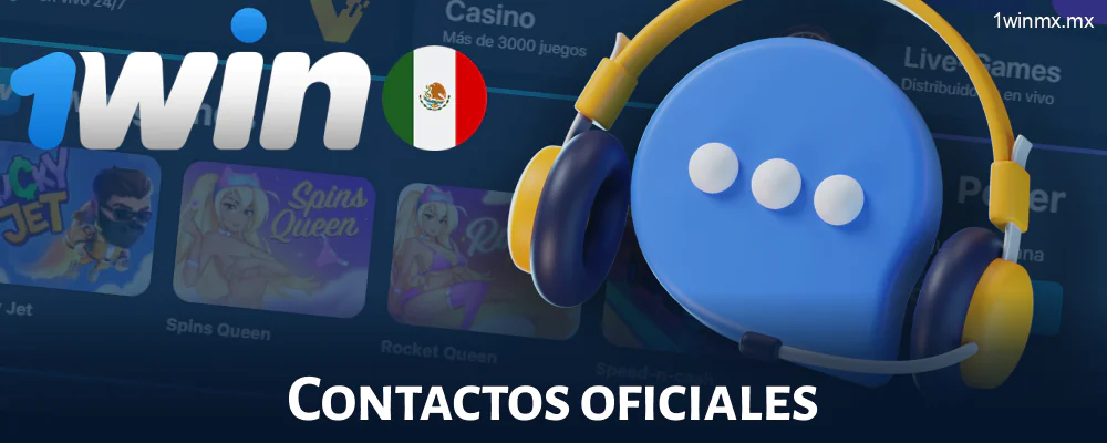 Contacto 1win MX