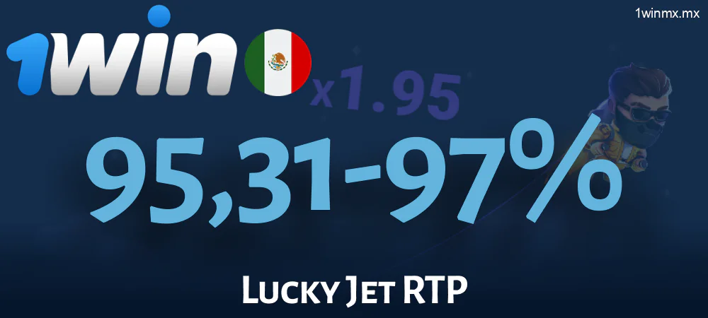 RTP de Lucky Jet en 1win MX