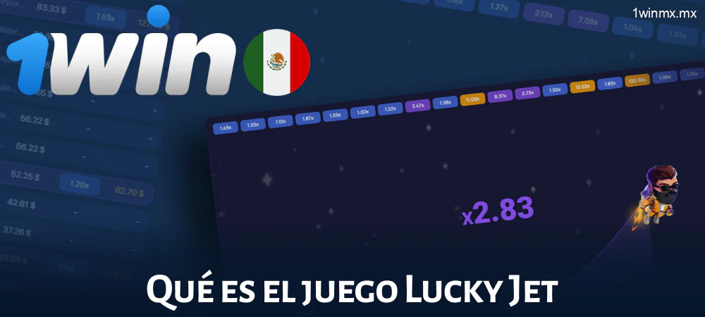 Sobre el juego Lucky Jet en 1win MX