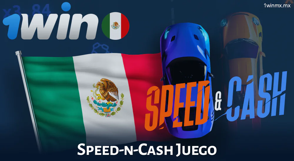 Crash juego Speed-n-Cash en 1win MX