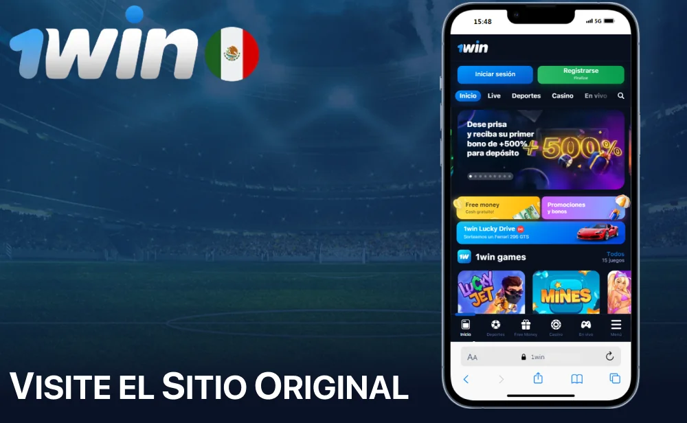 Visite el sitio original de 1win